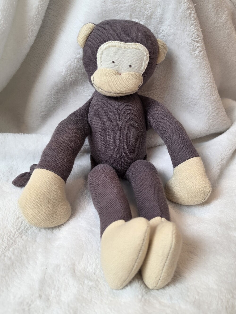 Under The Nile Baby Monkey Plush Lovey 2010 Excellent Condition